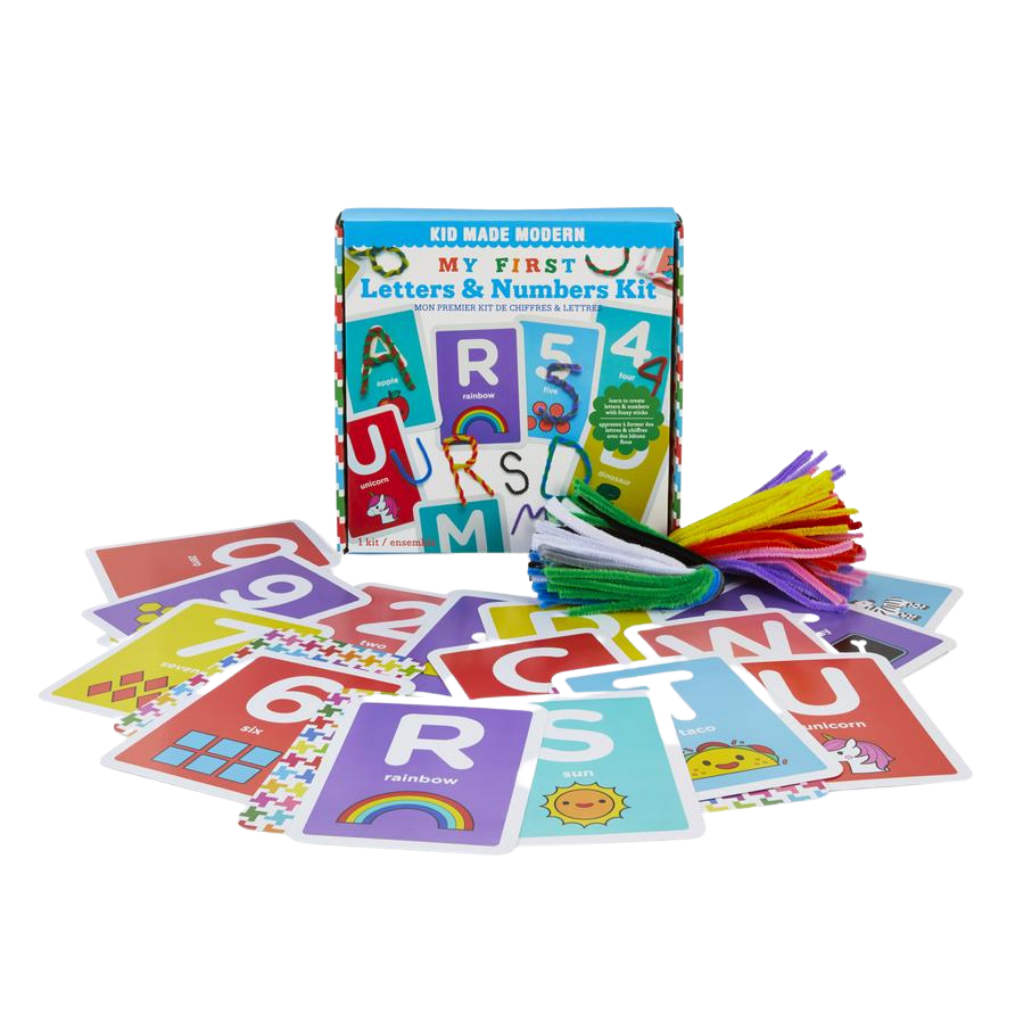 Kid Made Modern: My First Letters & Numbers Kit – Gratitude Collaborative