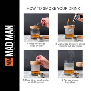 Whiskey Smoker- Mad Man