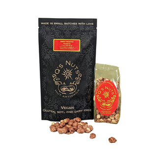 Sweet Roasted Peanuts- Q's Nuts- Large 7oz Bag