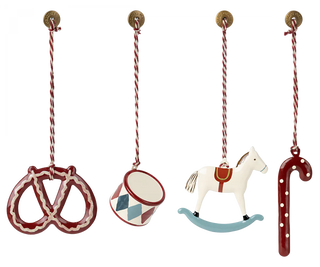 Metal Ornaments Set- Peter's Christmas