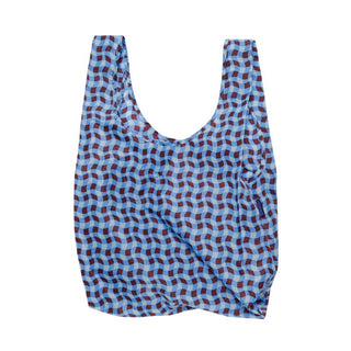 Standard Baggu-Wavy Gingham Blue