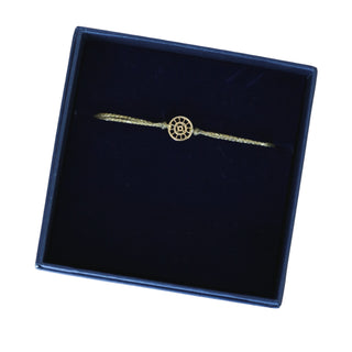 Starling-14k Solid Gold Charm Bracelet