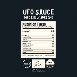 UFO Organic Burger Sauce- HLTHPUNK