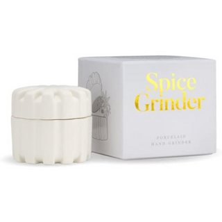 Porcelain Spice Grinder - White