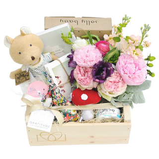 Gratitude Collaborative x Solly Baby New Mom Gift Box