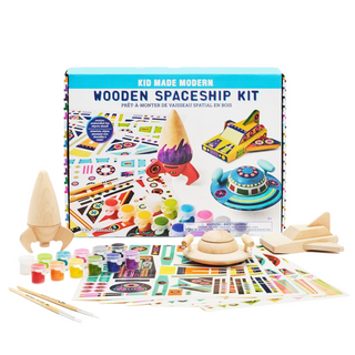 Kid Made Modern: Wooden Spaceship Kit