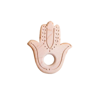 Clover and Birch - Hamsa Wood Teether