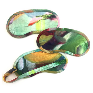 Strathcona - Silk Eye Mask - Painted Gesture