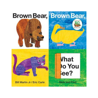Children's Book - Brown Bear, Brown Bear, What Do You See? - Slide and Find