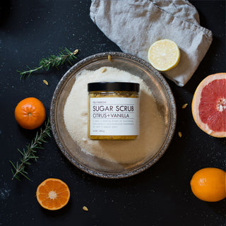 Fig + Yarrow - Sugar Scrub - Citrus + Vanilla