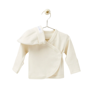 Fog linen, organic cotton baby cap & cardigan 0-3 months