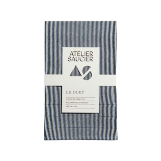 2 piece Tea Towel Set- Atelier Saucier