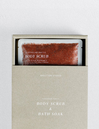 Australian Native Body Scrub and Bath Soak- Addition Studio
