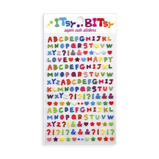 OOLY - Itsy Bitsy Stickers - Pattern Alphabet