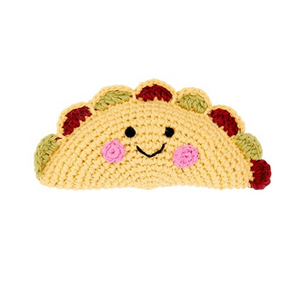Pebble - Friendly Taco Rattle